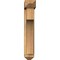 Ekena Millwork Westlake Arts and Crafts Rough Sawn Bracket w/ Offset Brace, Western Red Cedar, 6"W x 22"D x 34"H BKT0604X22X34WTL03RWR - alternate 3